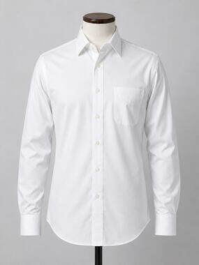 Brooks Brothers Non-Iron Supima Cotton Dress Shirt White - Size 16/36